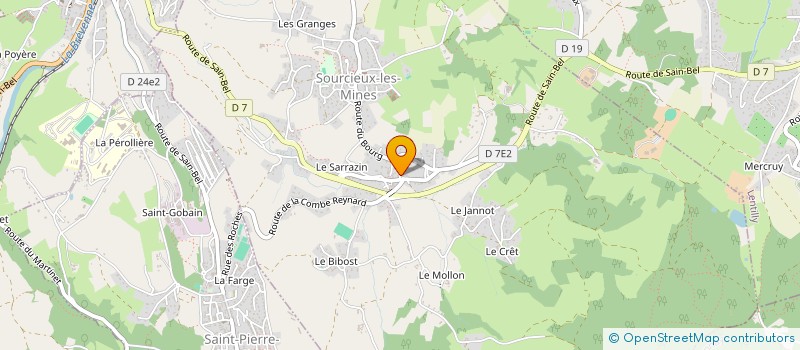 localisation de l'entreprise RH UNITY  SAINT-GERMAIN-NUELLES