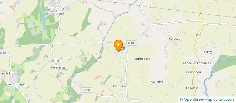 localisation de l'entreprise RH0408  CHATELAUDREN-PLOUAGAT