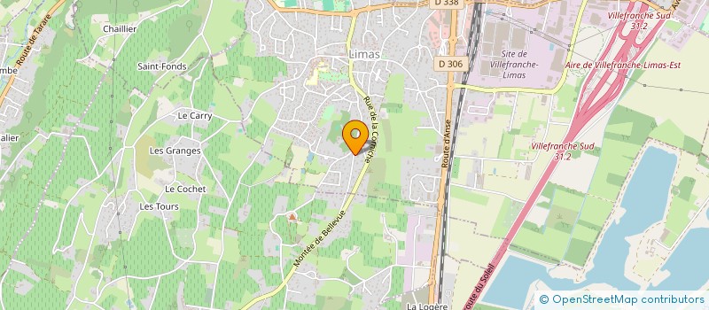 localisation de l'entreprise RHA-FI  LIMAS