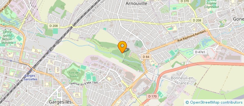 localisation de l'entreprise RHA TRANSPORTS  GARGES-LES-GONESSE