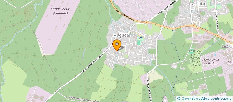 localisation de l'entreprise RHACER  SAINT-MEDARD-EN-JALLES