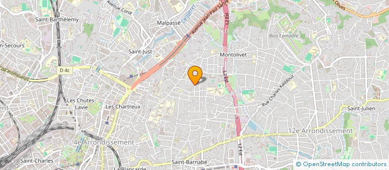 localisation de l'entreprise RHADAMANTHE  MARSEILLE