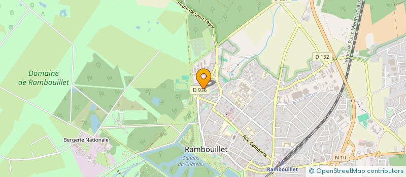 localisation de l'entreprise RHAMCO à RAMBOUILLET