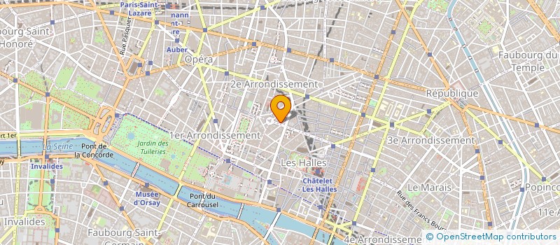 localisation de l'entreprise RHAMSA à PARIS