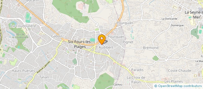 localisation de l'entreprise RHAPSOD'IN SWING à SIX-FOURS-LES-PLAGES