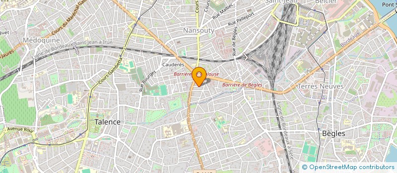 localisation de l'entreprise RHAPSODY PORTAGE EVOLUTION à BORDEAUX