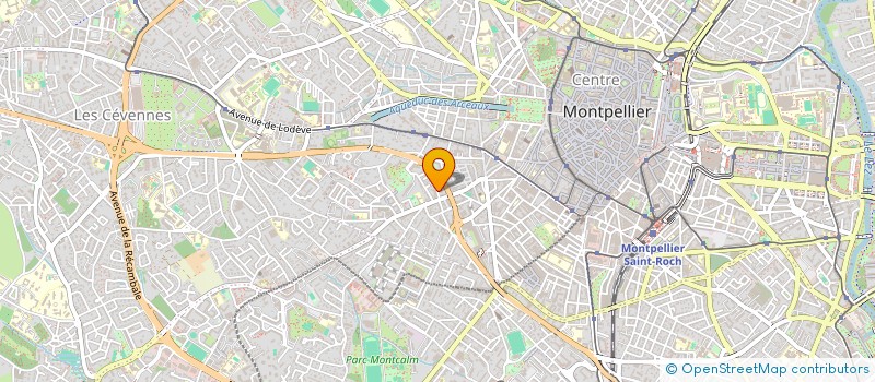 localisation de l'entreprise RHAPT à MONTPELLIER