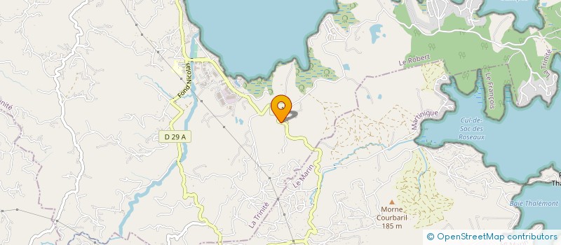 localisation de l'entreprise RHAV  LE ROBERT