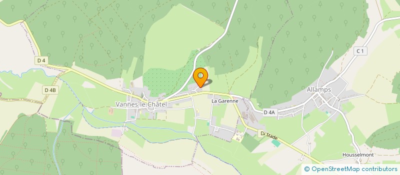 localisation de l'entreprise RHBOUTIQUEFRANCE  VANNES-LE-CHATEL