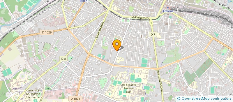 localisation de l'entreprise RHBP à AMIENS