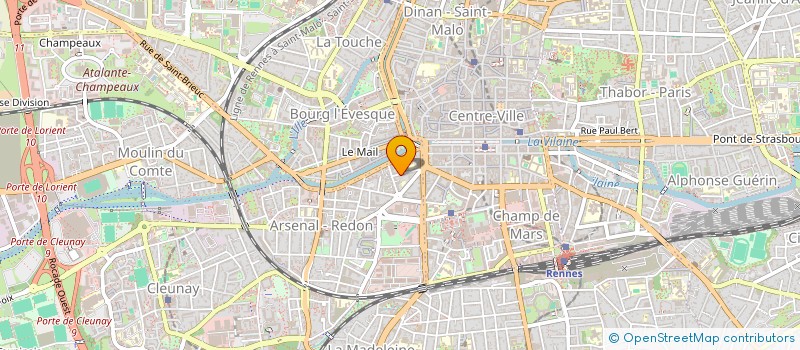 localisation de l'entreprise RHC  RENNES