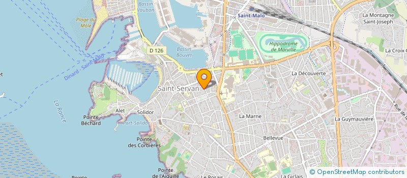 localisation de l'entreprise RHC2  SAINT-MALO