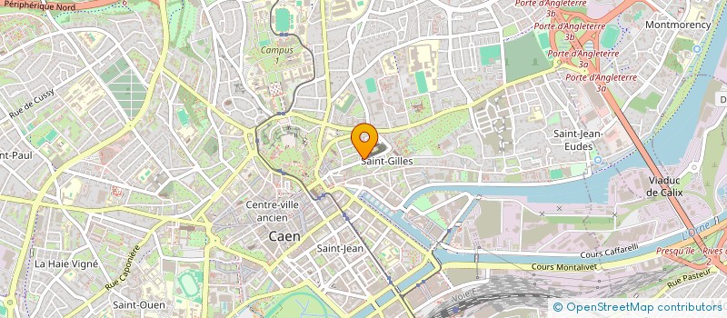 localisation de l'entreprise RHCAREER à CAEN