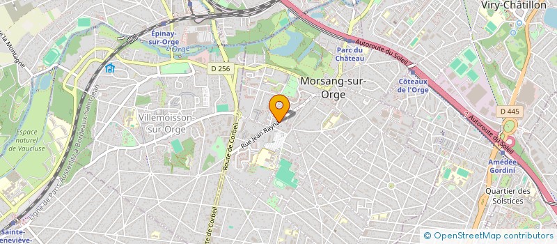 localisation de l'entreprise RHEA à MORSANG-SUR-ORGE