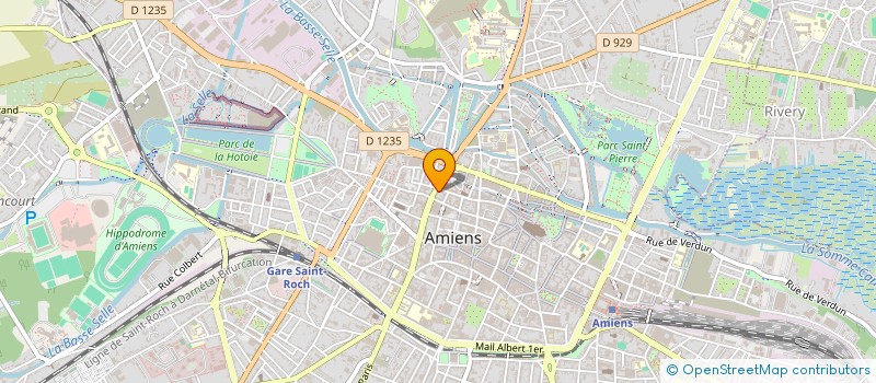 localisation de l'entreprise RHEA à AMIENS