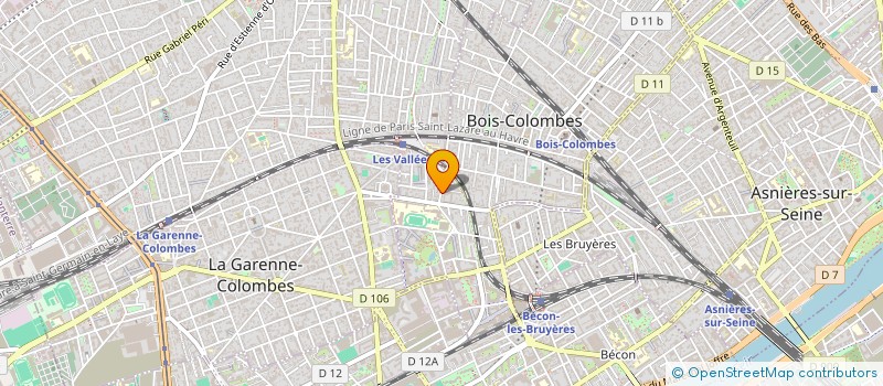 localisation de l'entreprise RHEA CONSULTING à BOIS-COLOMBES