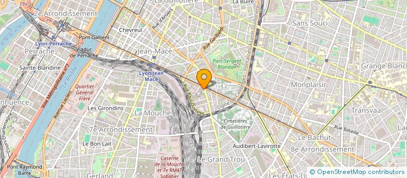 localisation de l'entreprise RHEA DEVELOPPEMENT  LYON