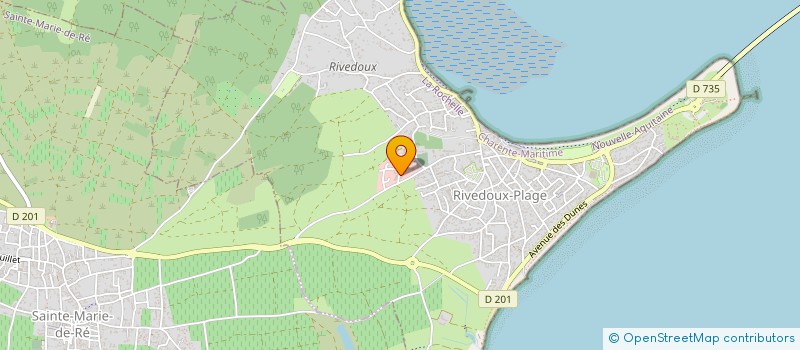 localisation de l'entreprise RHEA MARKETING  RIVEDOUX-PLAGE