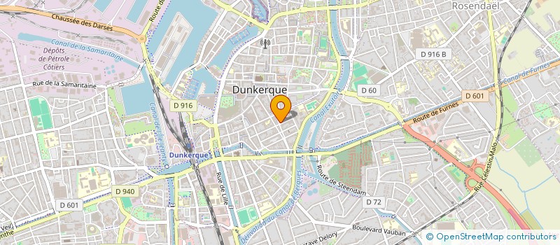 localisation de l'entreprise RHEA MOBILIER & DECORATION à DUNKERQUE