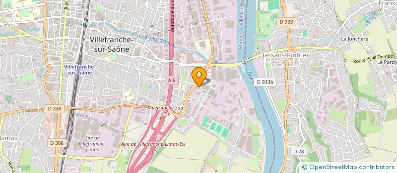 localisation de l'entreprise RHEA SOLUTIONS à VILLEFRANCHE-SUR-SAONE
