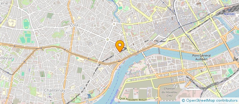 localisation de l'entreprise RHEACTION à NANTES