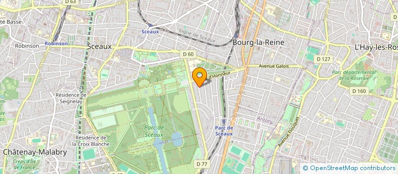 localisation de l'entreprise RHEEWEL à SCEAUX
