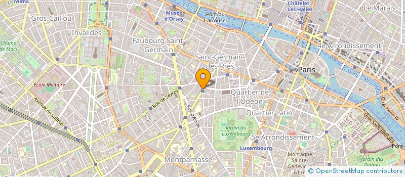 localisation de l'entreprise RHEINBRICKE CONSULTING PARIS à PARIS