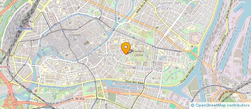 localisation de l'entreprise RHEINLANDER CONSULTING  STRASBOURG