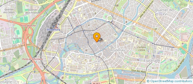 localisation de l'entreprise RHEK à STRASBOURG