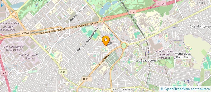 localisation de l'entreprise RHEMA BOUTIQUE à AULNAY-SOUS-BOIS