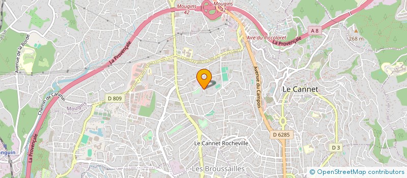 localisation de l'entreprise RHEMA ORGANIC à LE CANNET