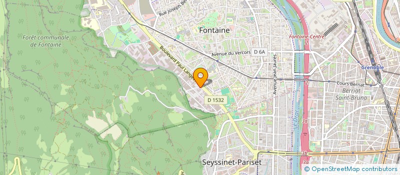 localisation de l'entreprise RHESUS à FONTAINE