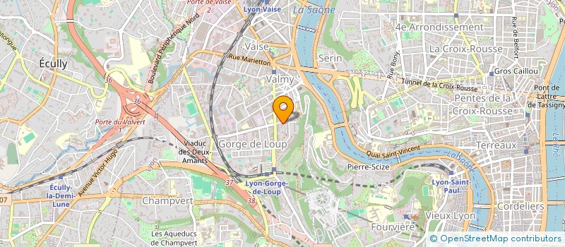 localisation de l'entreprise RHETOR  LYON