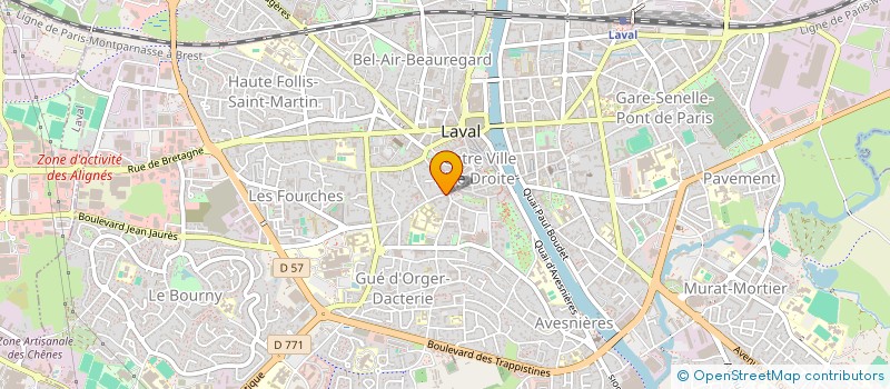 localisation de l'entreprise RHETORIC CONSEIL à LAVAL