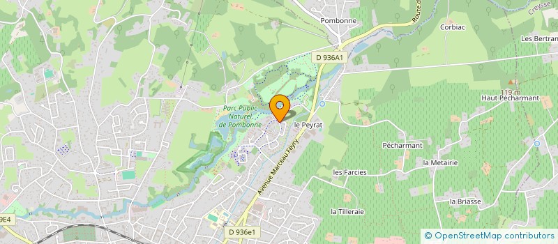 localisation de l'entreprise RHEVOLUT à BERGERAC