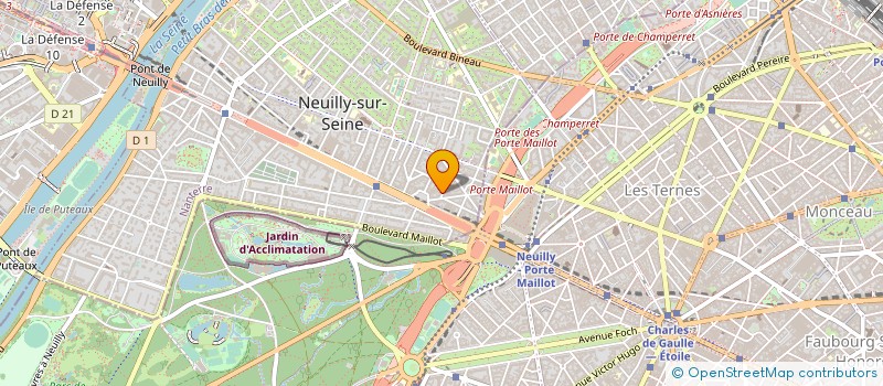 localisation de l'entreprise RHIN CUISINES PLOMBERIE (RC PLOMBERIE) à NEUILLY-SUR-SEINE