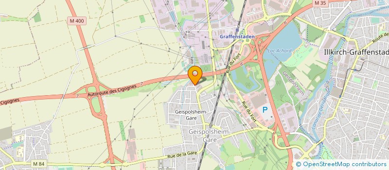 localisation de l'entreprise RHIN SECURITE à GEISPOLSHEIM
