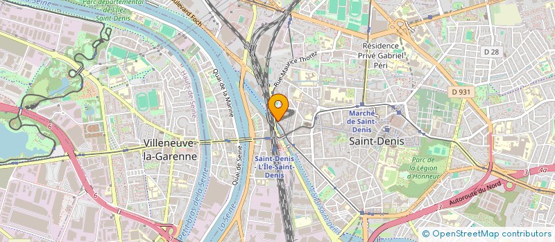 localisation de l'entreprise RHINO à SAINT-DENIS