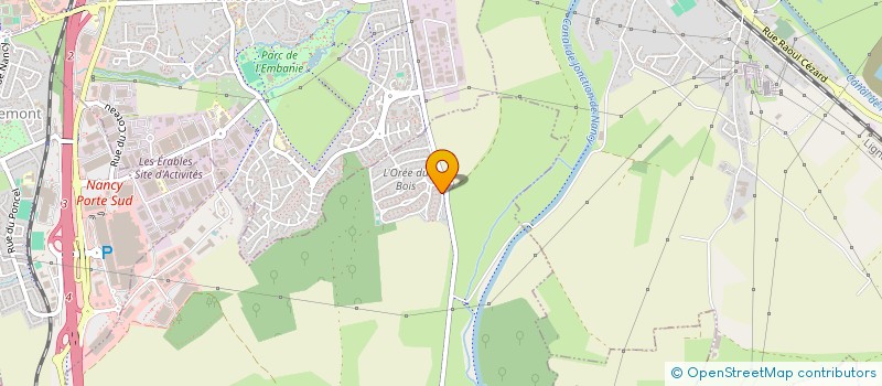 localisation de l'entreprise RHINO DEMENAGEMENT  FLEVILLE-DEVANT-NANCY