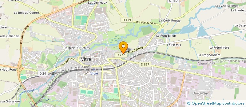 localisation de l'entreprise RHINO GEAR & SOLUTIONS à VITRE