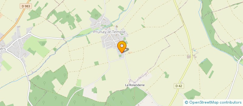 localisation de l'entreprise RHINO INVEST  PRUNAY-LE-TEMPLE