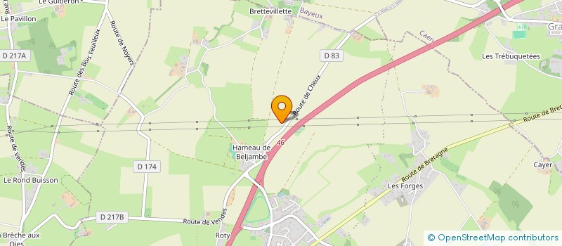 localisation de l'entreprise RHINO SERVICES & EQUIPEMENTS  BARON-SUR-ODON