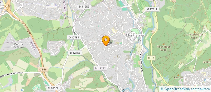 localisation de l'entreprise RHINOBAT  MONTFERRIER-SUR-LEZ