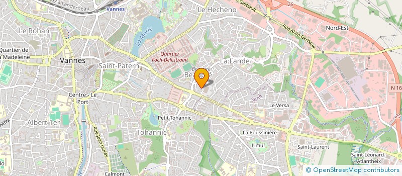 localisation de l'entreprise RHINOCEROS à VANNES