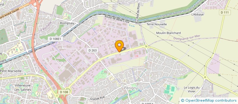 localisation de l'entreprise RHINOS COWORK  PERIGNY