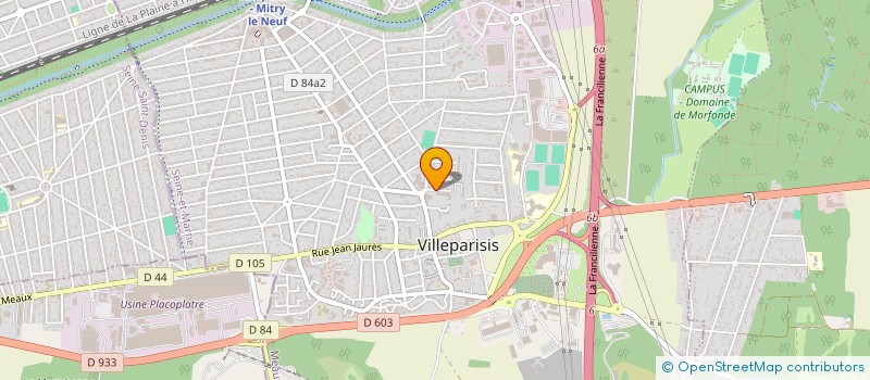 localisation de l'entreprise RHINS ATEITYS à VILLEPARISIS