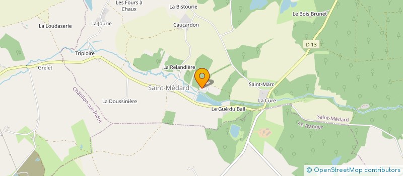 localisation de l'entreprise RHIZELA à SAINT-MEDARD