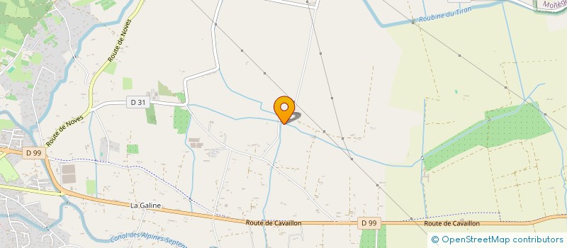 localisation de l'entreprise RHIZOME  ST REMY DE PROVENCE