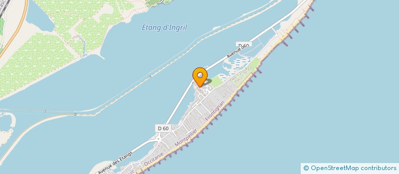 localisation de l'entreprise RHIZOME ARCHITECTURE SARL à FRONTIGNAN