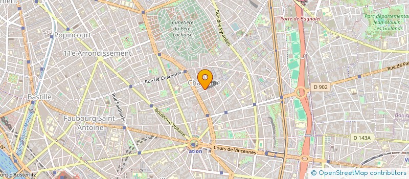 localisation de l'entreprise RHIZOME RECORDS  PARIS